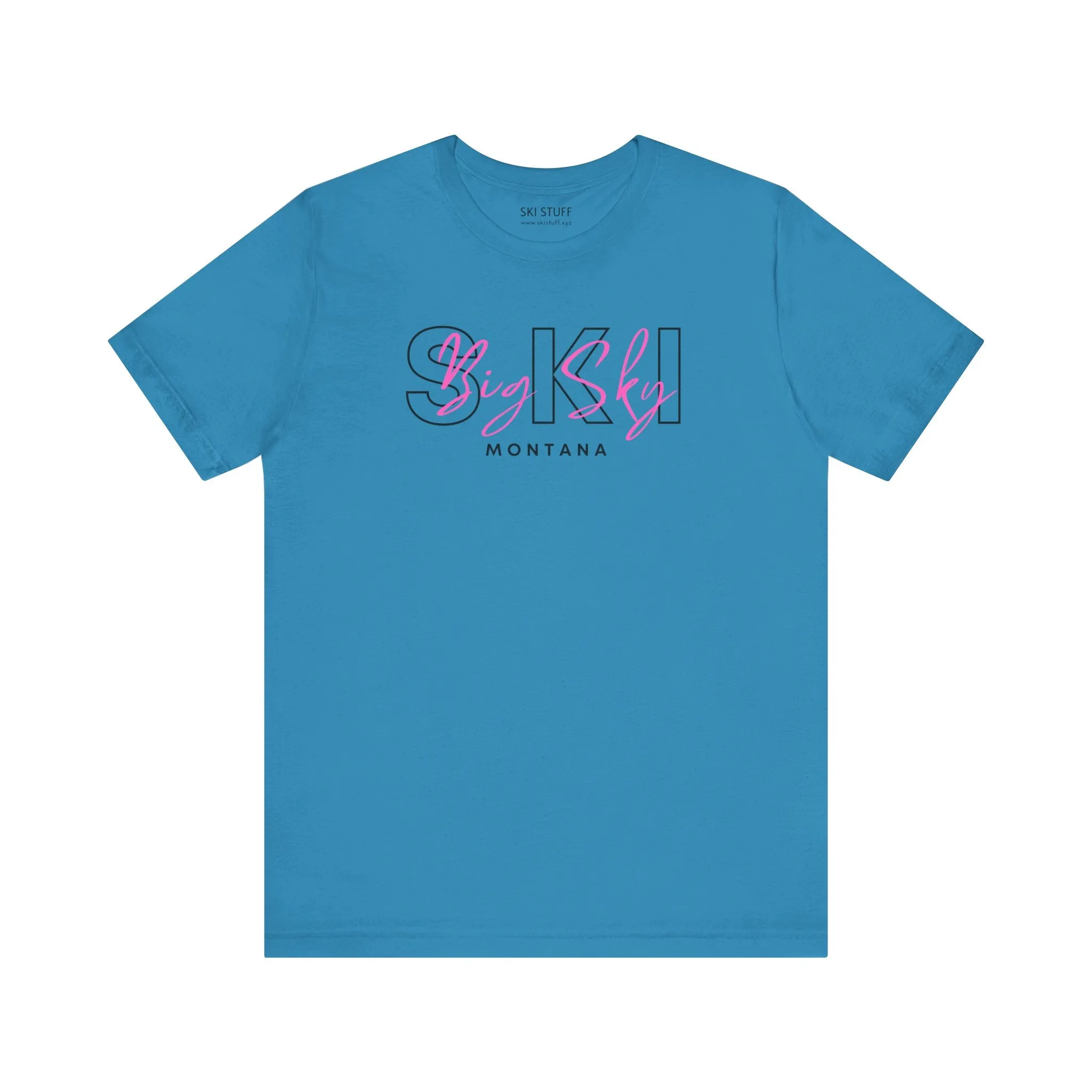 Ski Big Sky Montana Short Sleeve Shirt