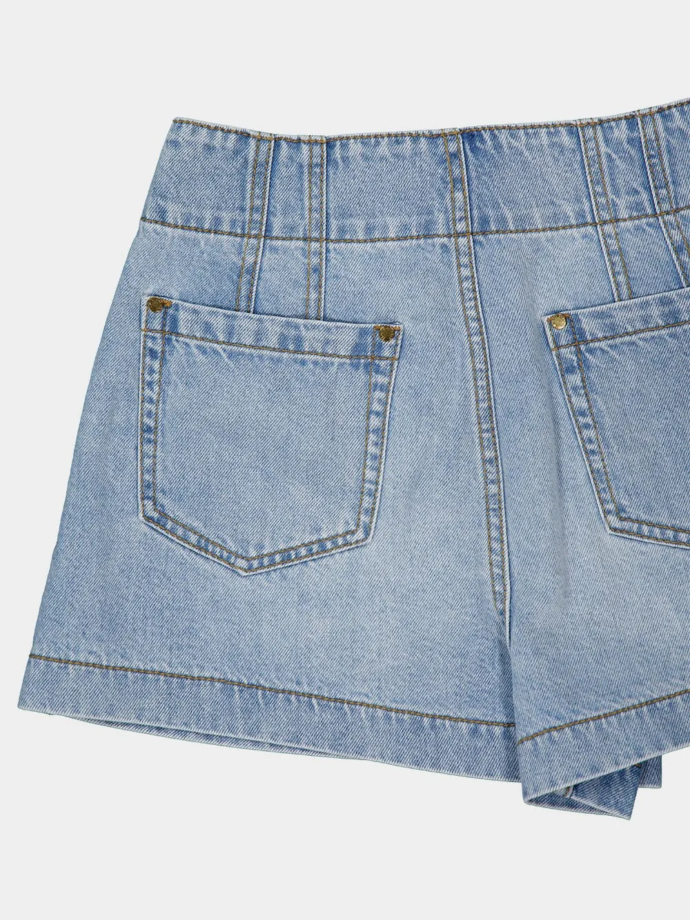 Skylark Blue Lucky Denim Short
