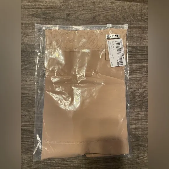 Slimming Butt Lifter Control Panty Underwear Shorts. Tan. X-Large