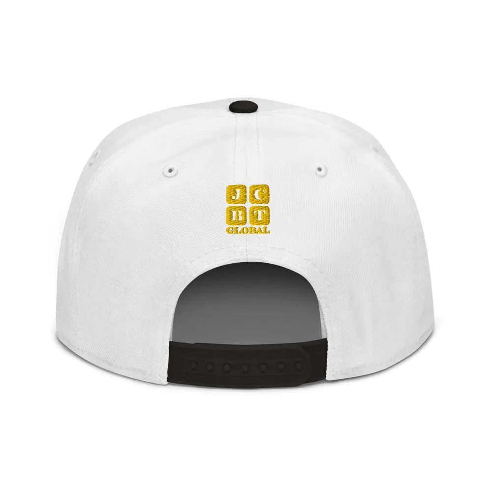 Snapback Hat "1052-0061 I'm All In (Yellow Logo)"
