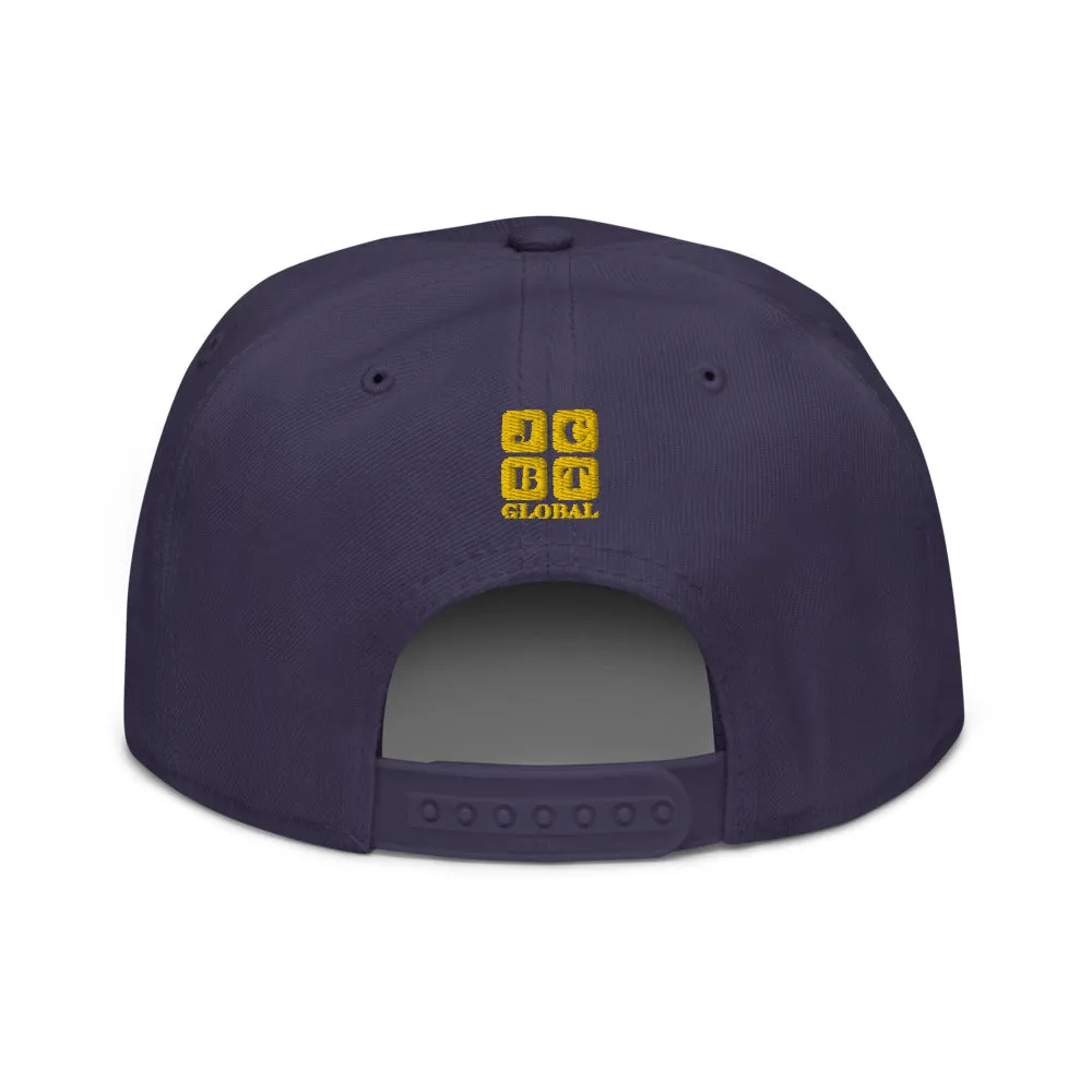 Snapback Hat "1052-0061 I'm All In (Yellow Logo)"