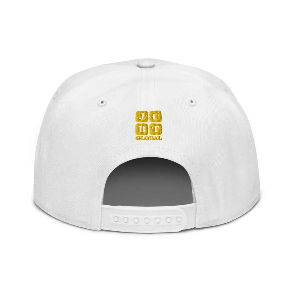 Snapback Hat "1052-0061 I'm All In (Yellow Logo)"
