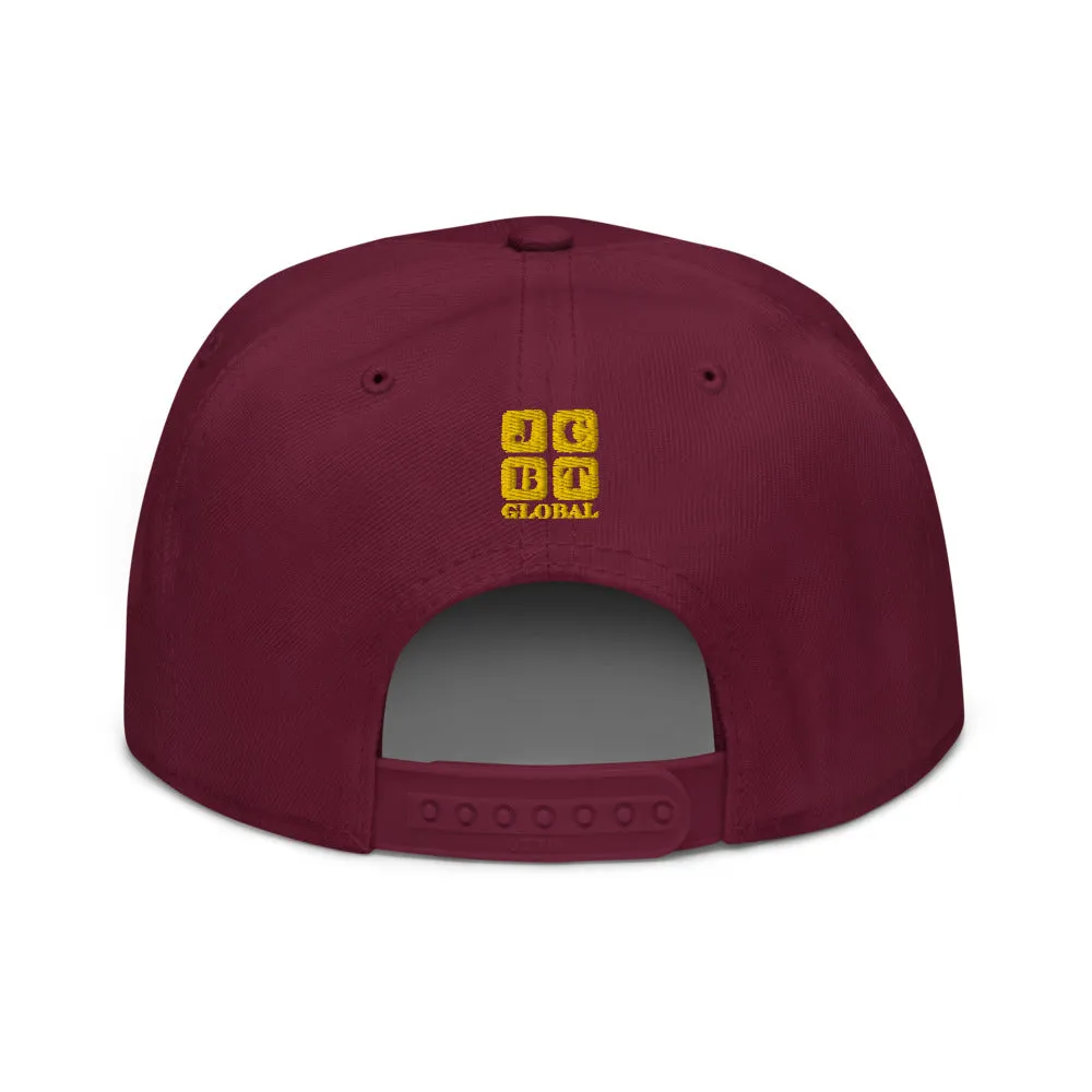 Snapback Hat "1052-0061 I'm All In (Yellow Logo)"