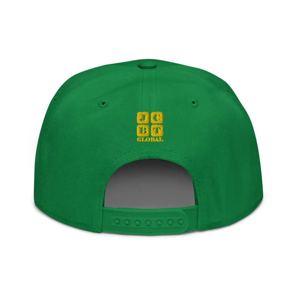 Snapback Hat "1052-0061 I'm All In (Yellow Logo)"
