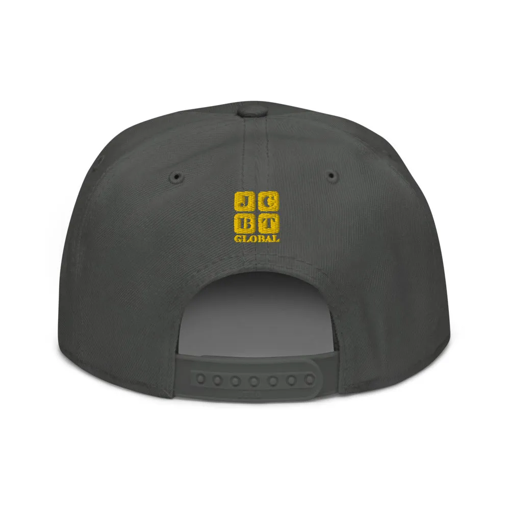 Snapback Hat "1052-0061 I'm All In (Yellow Logo)"