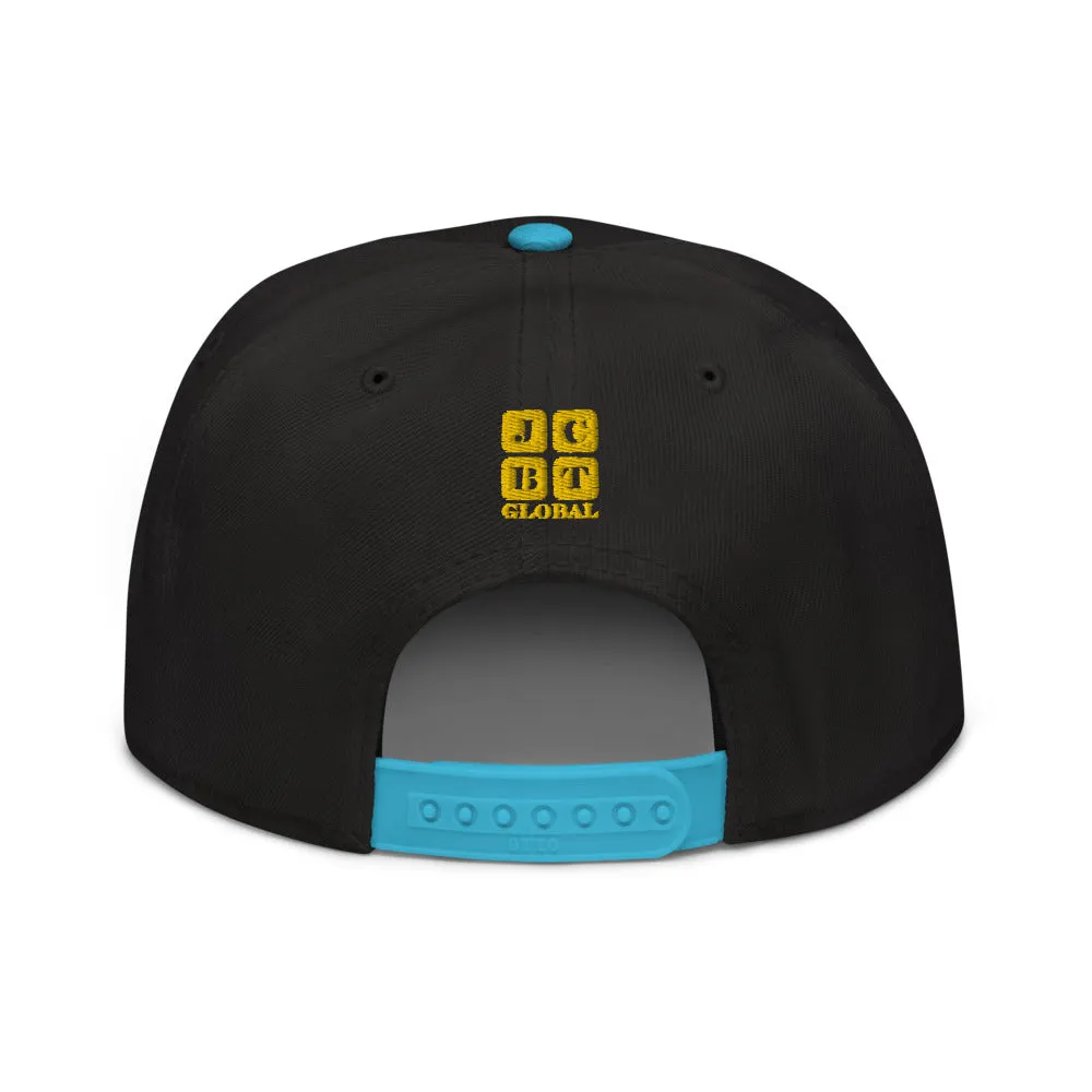 Snapback Hat "1052-0061 I'm All In (Yellow Logo)"