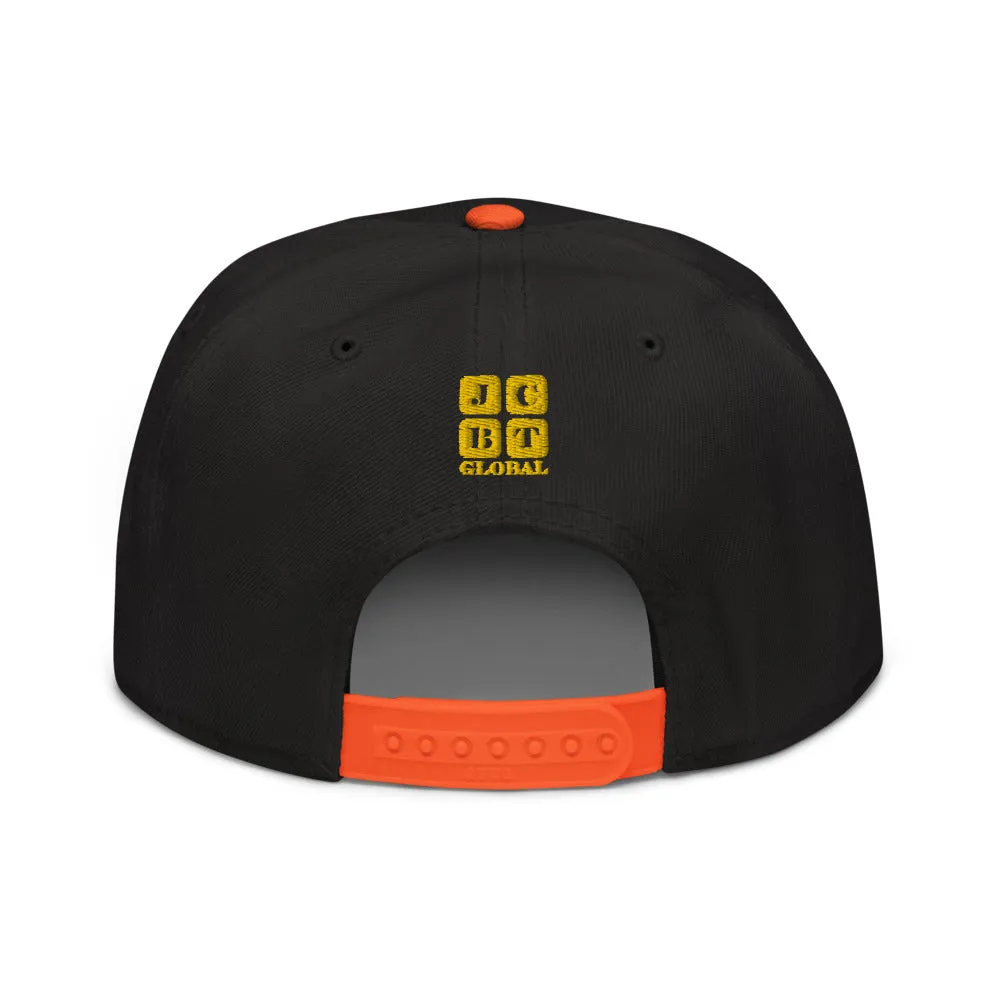 Snapback Hat "1052-0061 I'm All In (Yellow Logo)"