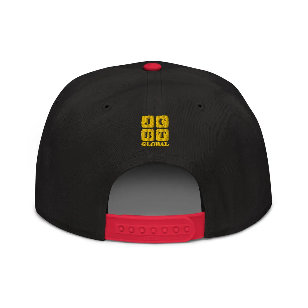 Snapback Hat "1052-0061 I'm All In (Yellow Logo)"