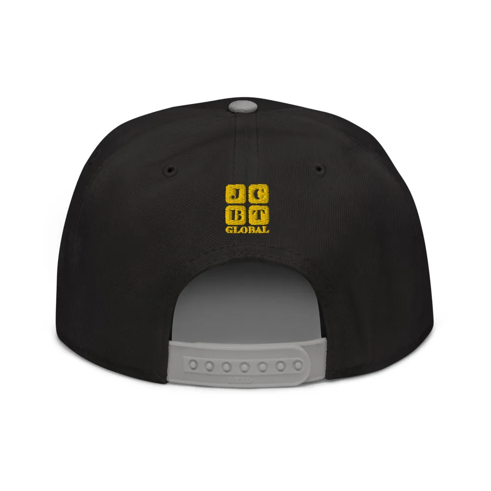 Snapback Hat "1052-0061 I'm All In (Yellow Logo)"