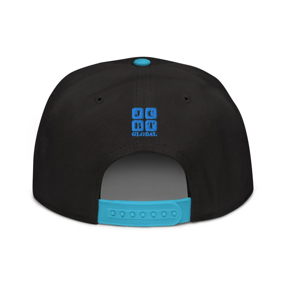 Snapback Hat "1052-0091 Insane Focus (Blue Logo)"