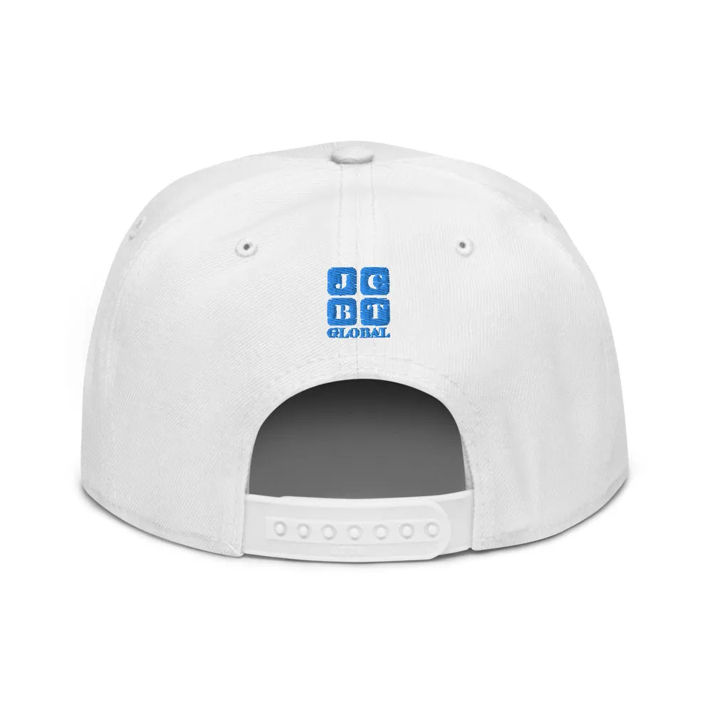 Snapback Hat "1052-0091 Insane Focus (Blue Logo)"