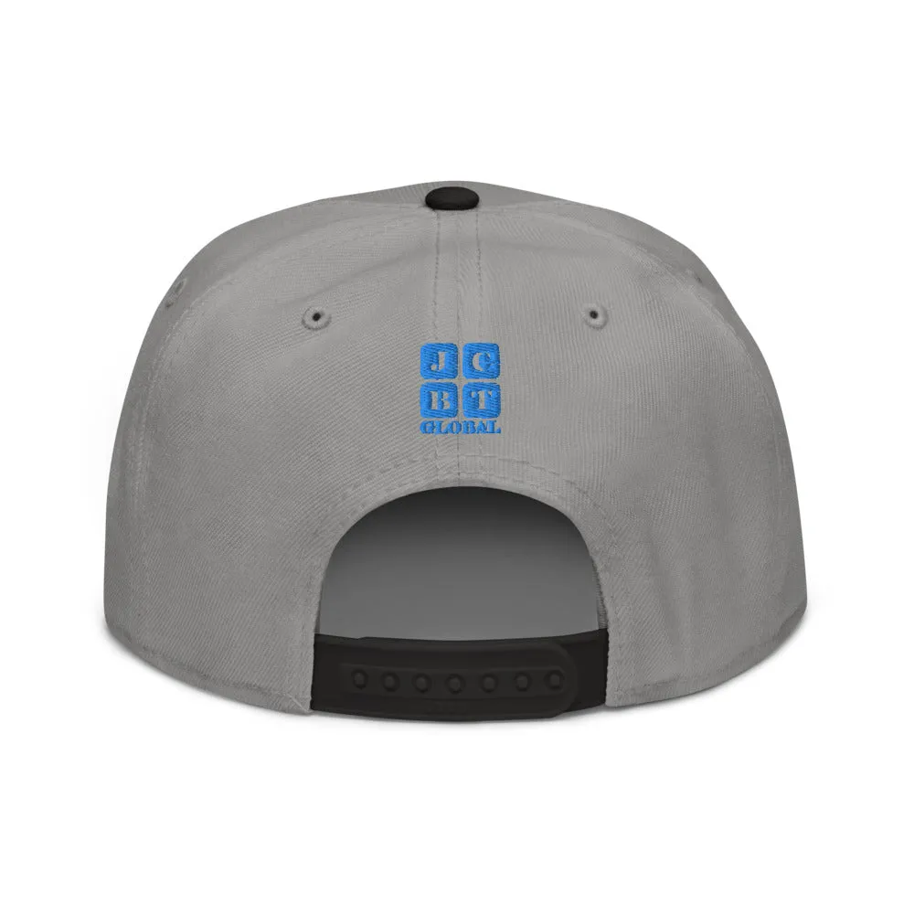Snapback Hat "1052-0091 Insane Focus (Blue Logo)"