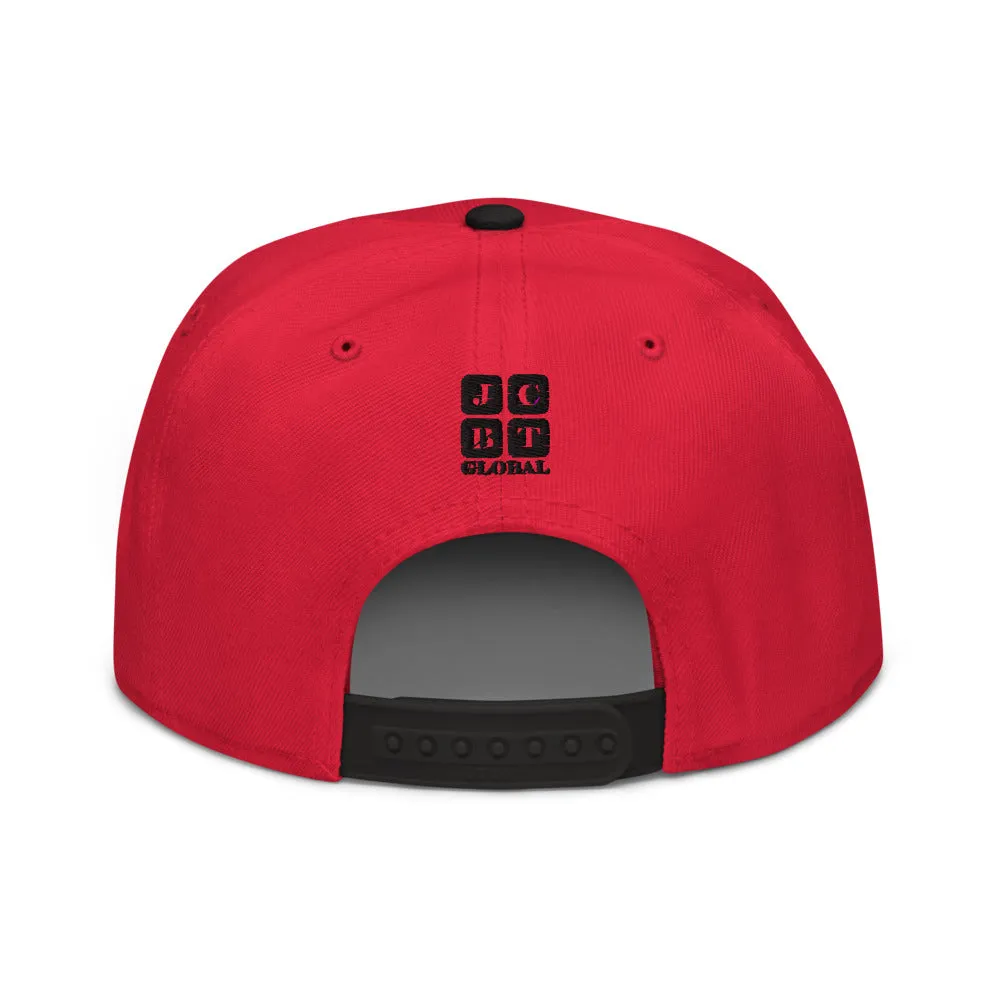 Snapback Hat "1052-0121 On A Mission (Black Logo)"
