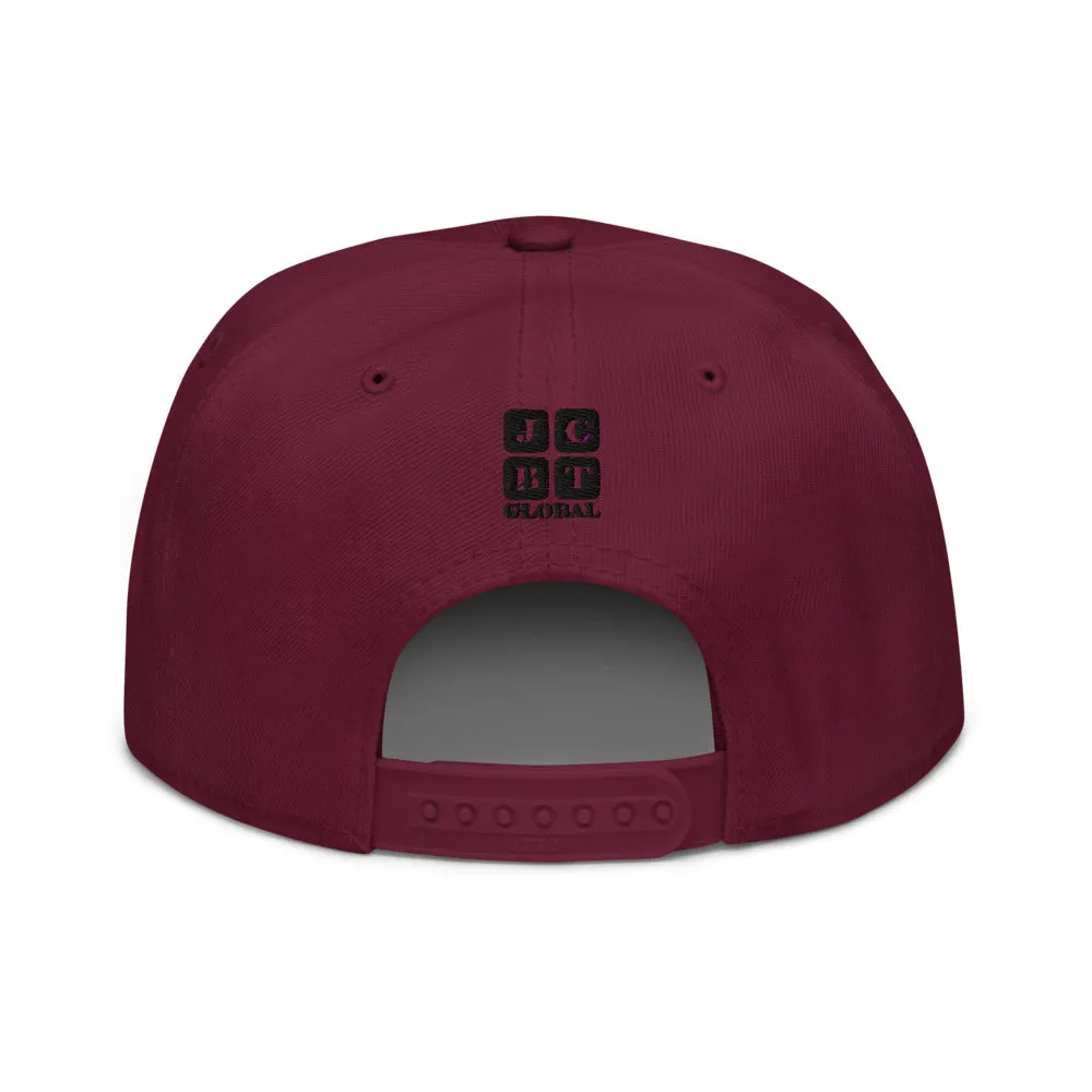 Snapback Hat "1052-0121 On A Mission (Black Logo)"