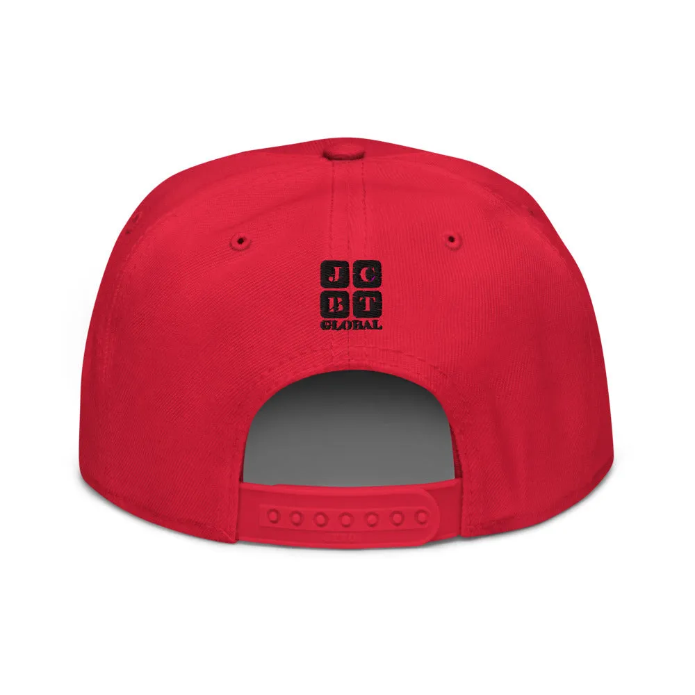 Snapback Hat "1052-0121 On A Mission (Black Logo)"