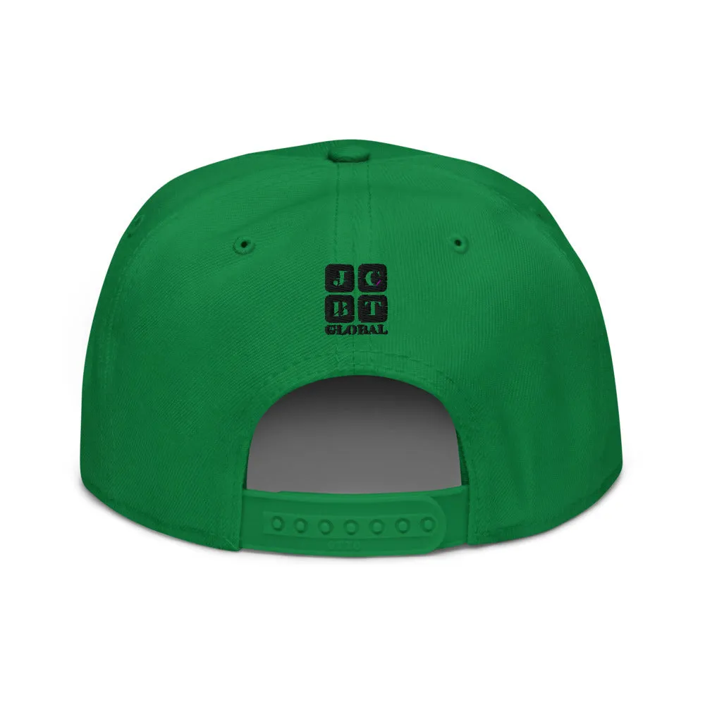 Snapback Hat "1052-0121 On A Mission (Black Logo)"