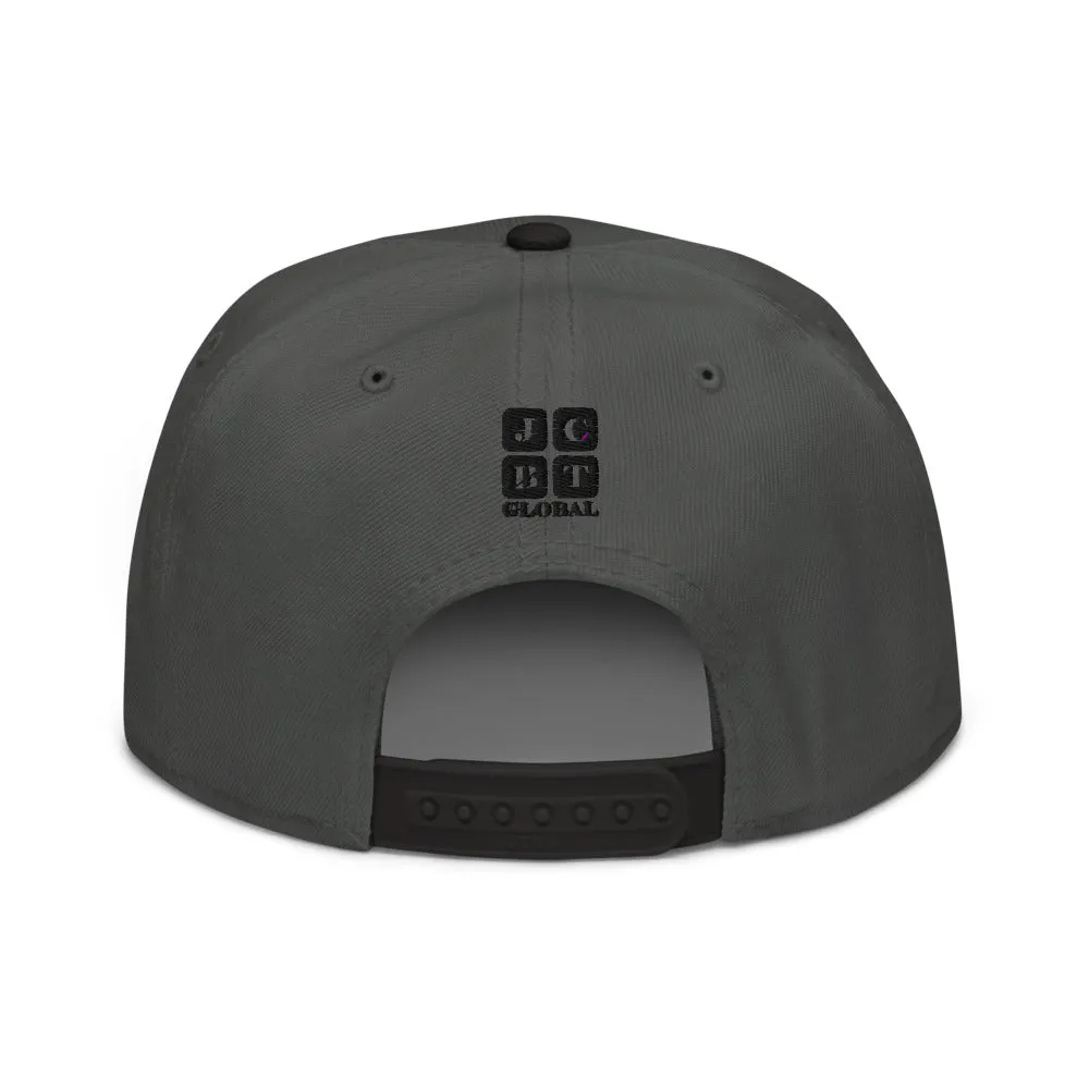 Snapback Hat "1052-0121 On A Mission (Black Logo)"