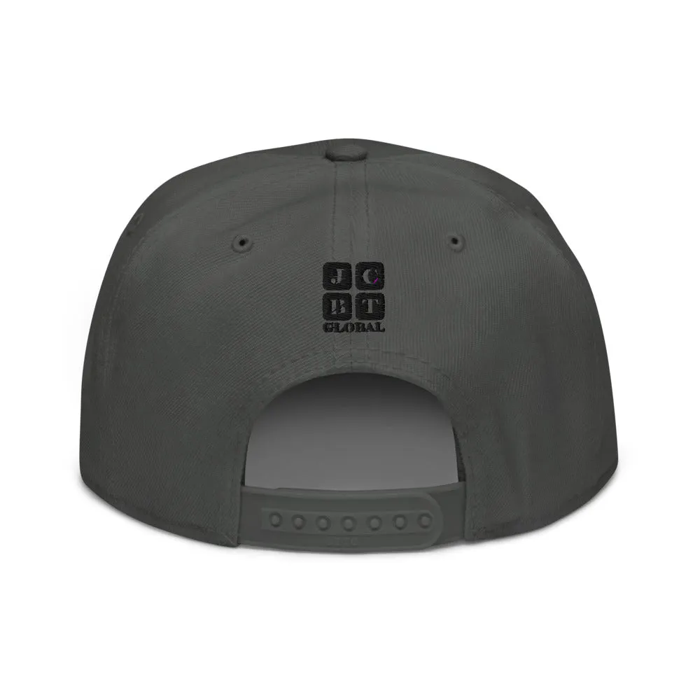 Snapback Hat "1052-0121 On A Mission (Black Logo)"