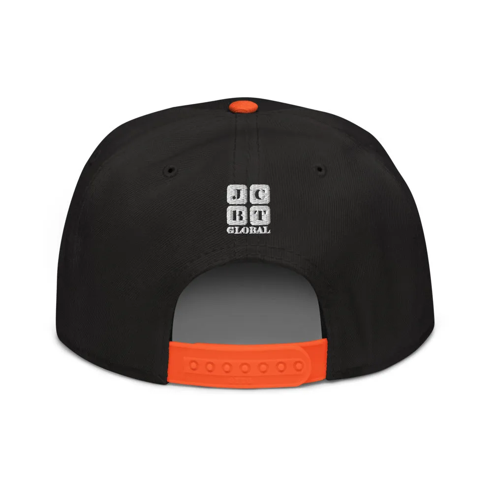 Snapback Hat "2051-0031 Born To Play Surf (White Logo)"
