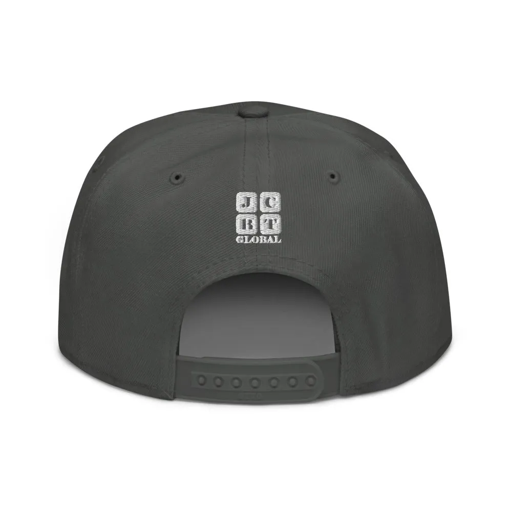 Snapback Hat "2051-0031 Born To Play Surf (White Logo)"