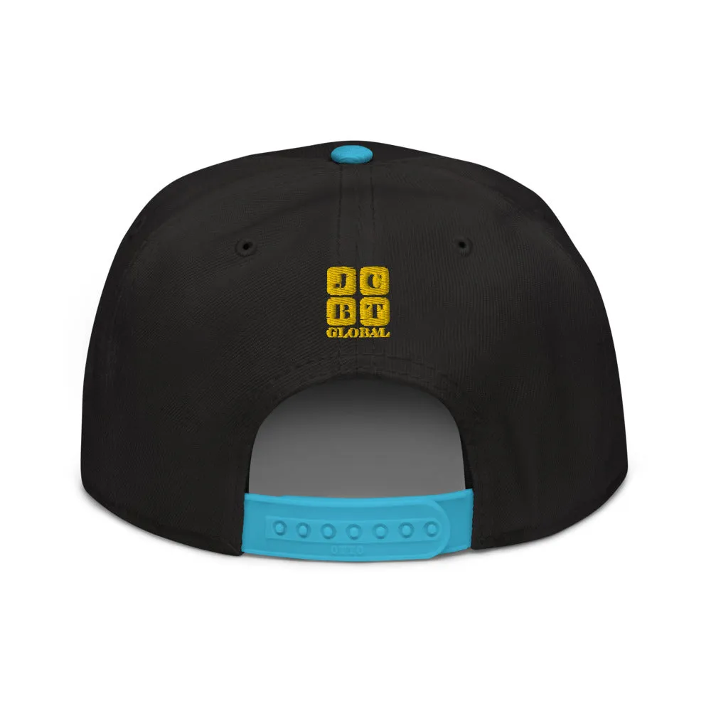 Snapback Hat "2052-0051 Everything Is Bigger In Texas (Yellow Logo)"