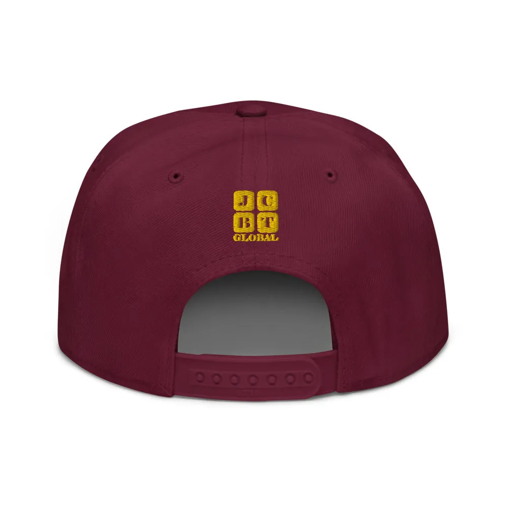 Snapback Hat "2052-0051 Everything Is Bigger In Texas (Yellow Logo)"