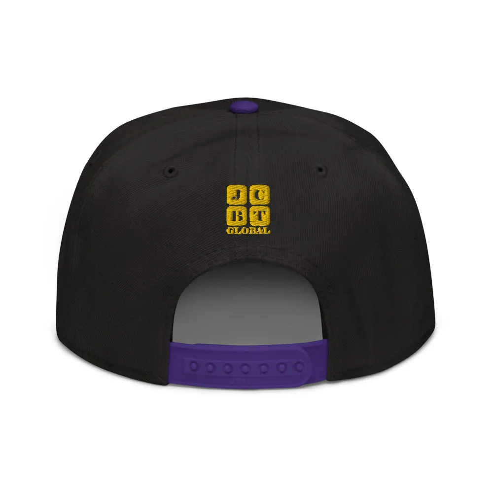 Snapback Hat "2052-0051 Everything Is Bigger In Texas (Yellow Logo)"