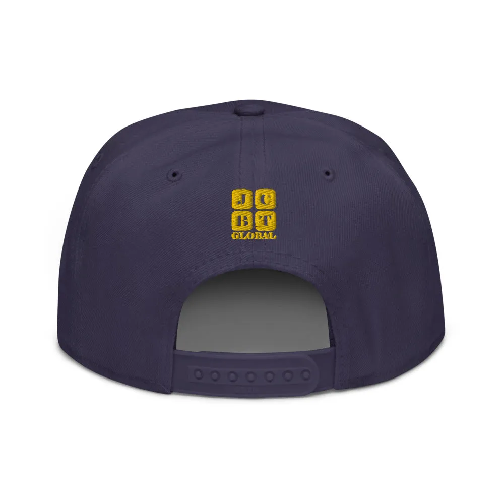 Snapback Hat "2052-0051 Everything Is Bigger In Texas (Yellow Logo)"