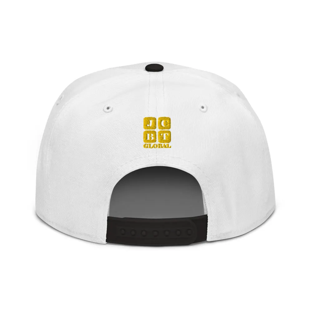 Snapback Hat "2052-0051 Everything Is Bigger In Texas (Yellow Logo)"