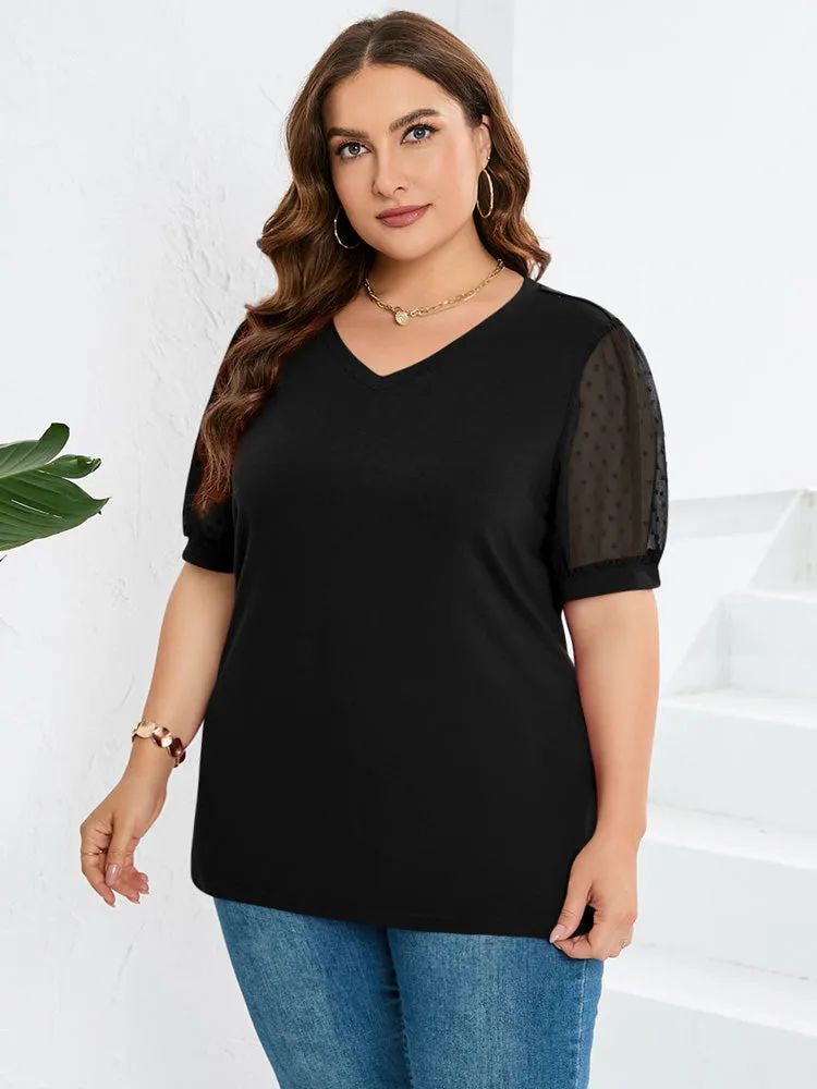 Sophora | Elegant V-Neck Top