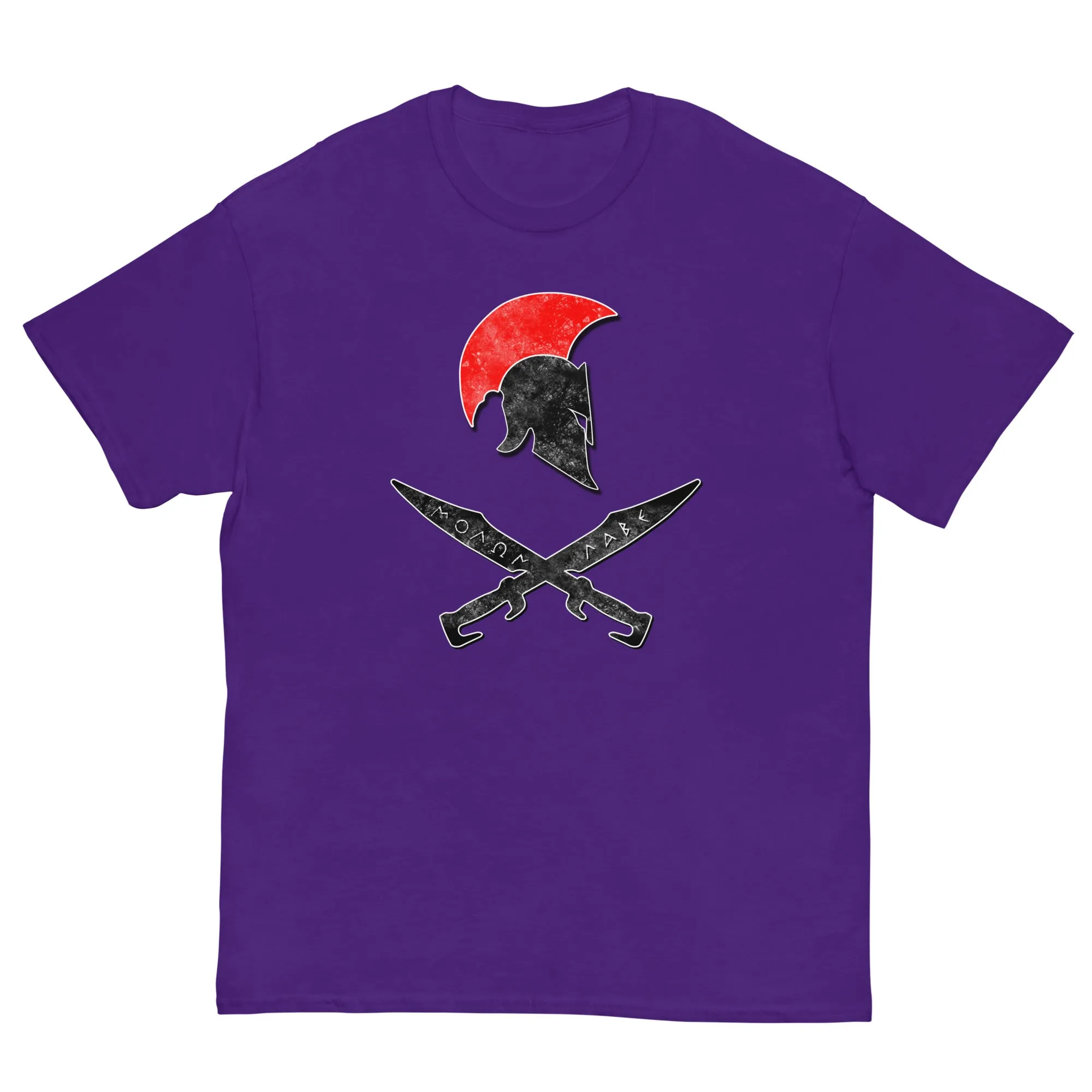 Spartan Molon Labe Swords T-shirt