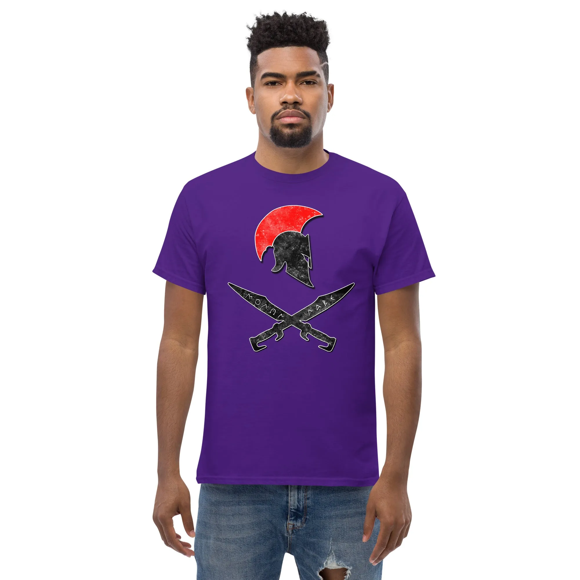 Spartan Molon Labe Swords T-shirt