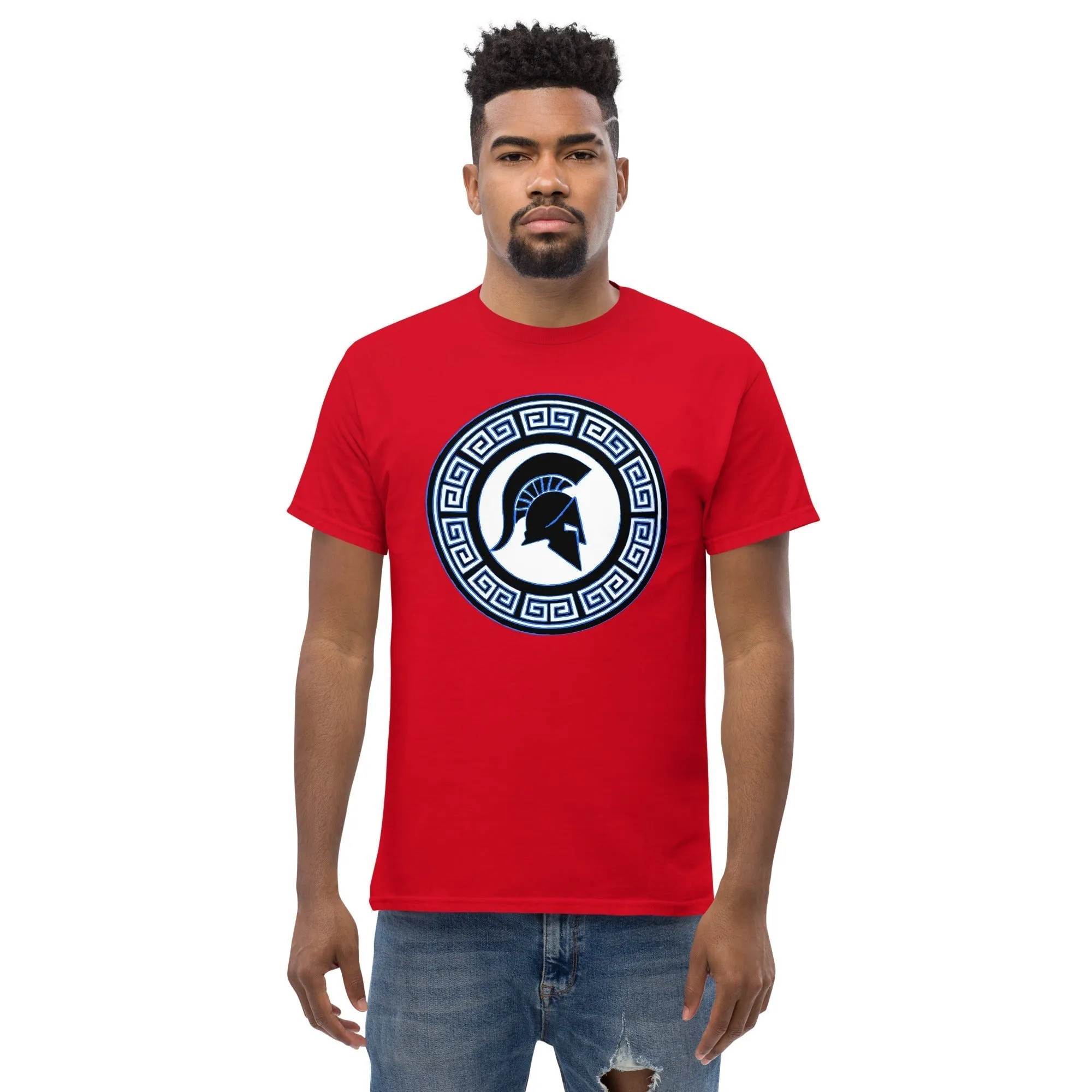 Spartan Warrior Shield T-shirt