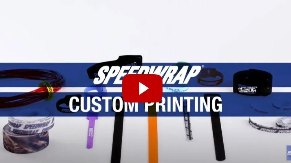 SPEEDWRAP® Printed Cinch Strap