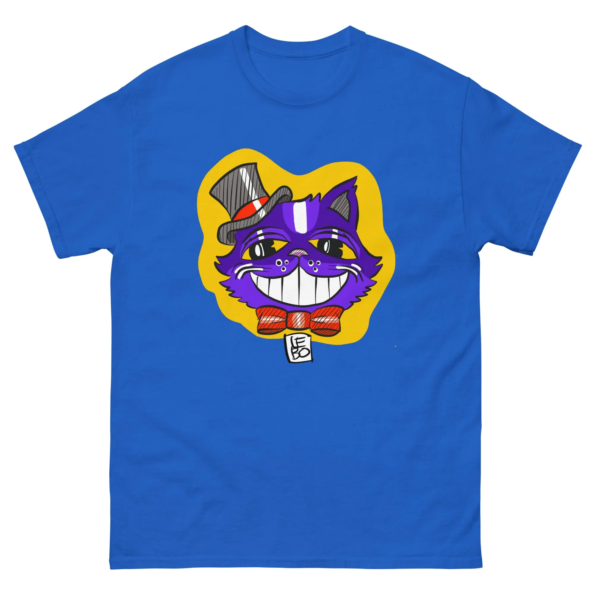 Spooky Cool Kitty  - Lebo Short Sleeve Unisex T-Shirt