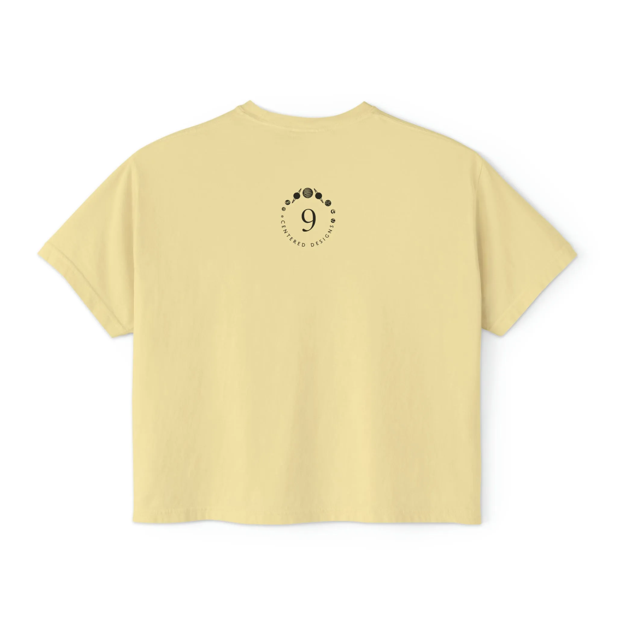 Strategy and Authority with Compass Women's Boxy Tee