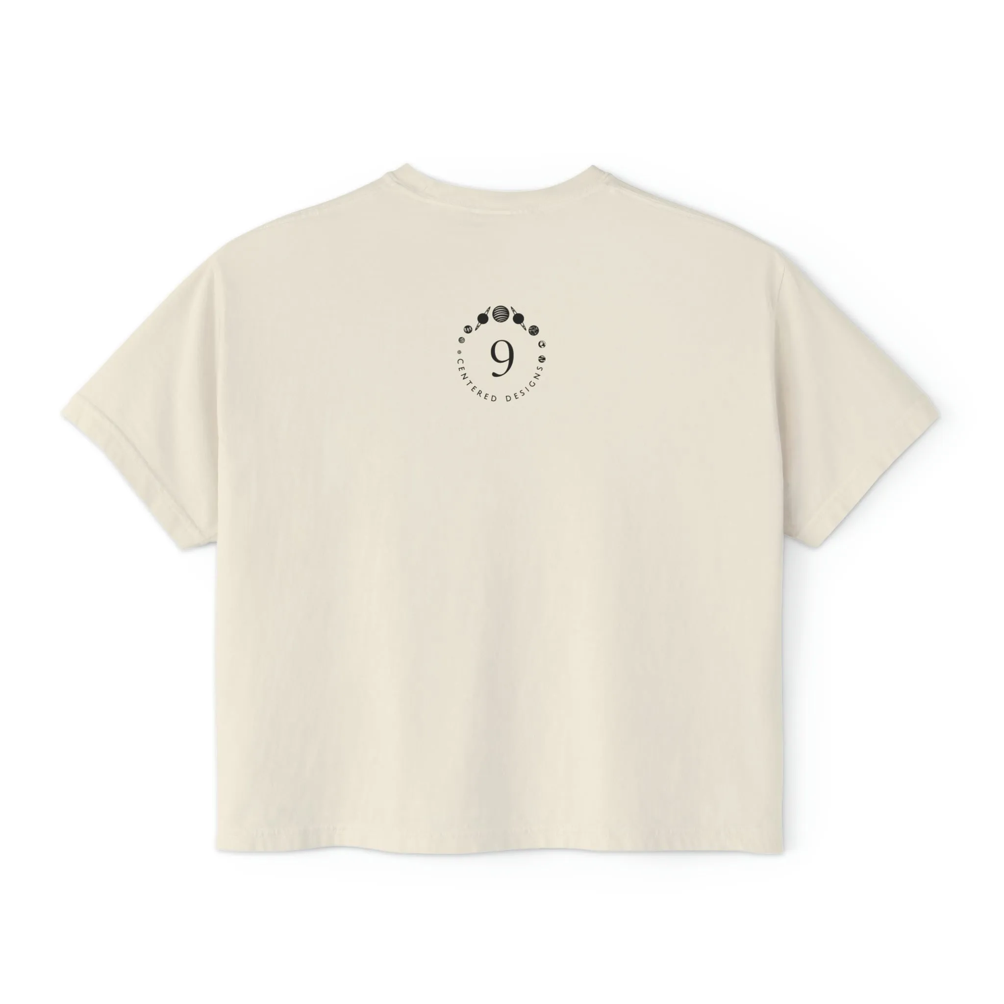 Strategy and Authority with Compass Women's Boxy Tee