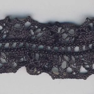 Stretch Torchon Lace #142 Coffee Brown