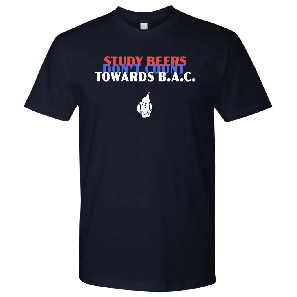 Study Beers Don't Count Towards B.A.C. T-Shirt