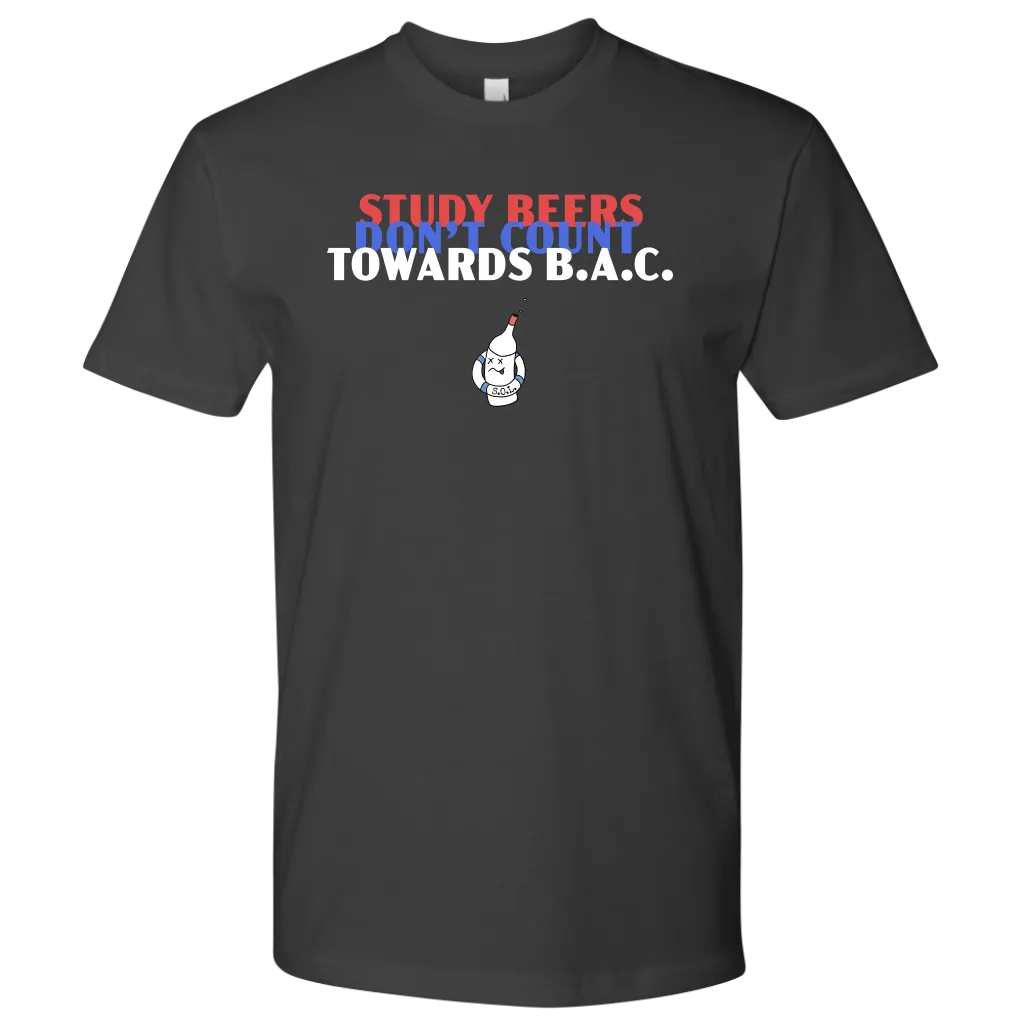 Study Beers Don't Count Towards B.A.C. T-Shirt