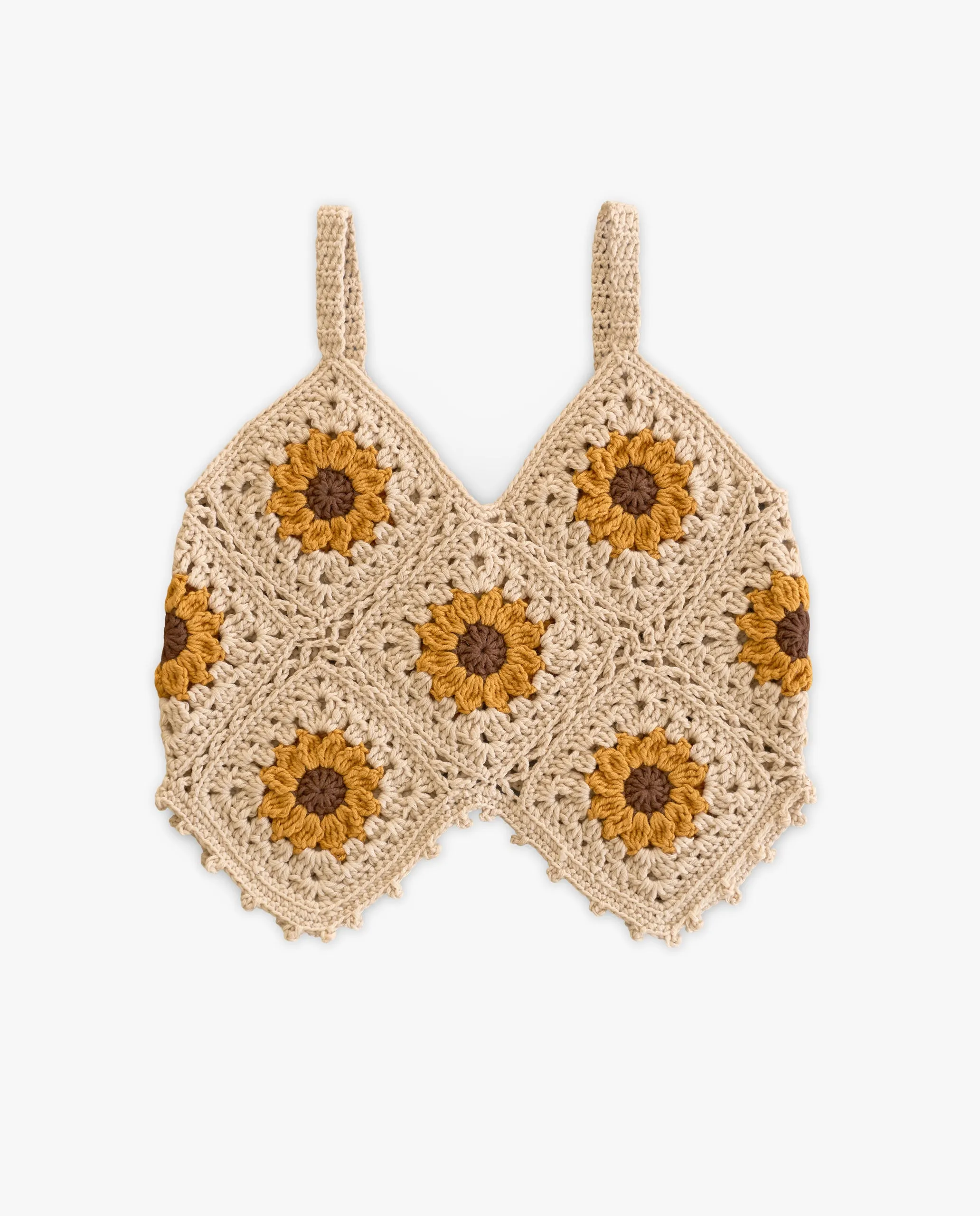 Sunflowers Top | cream | In Stock (4-5y)