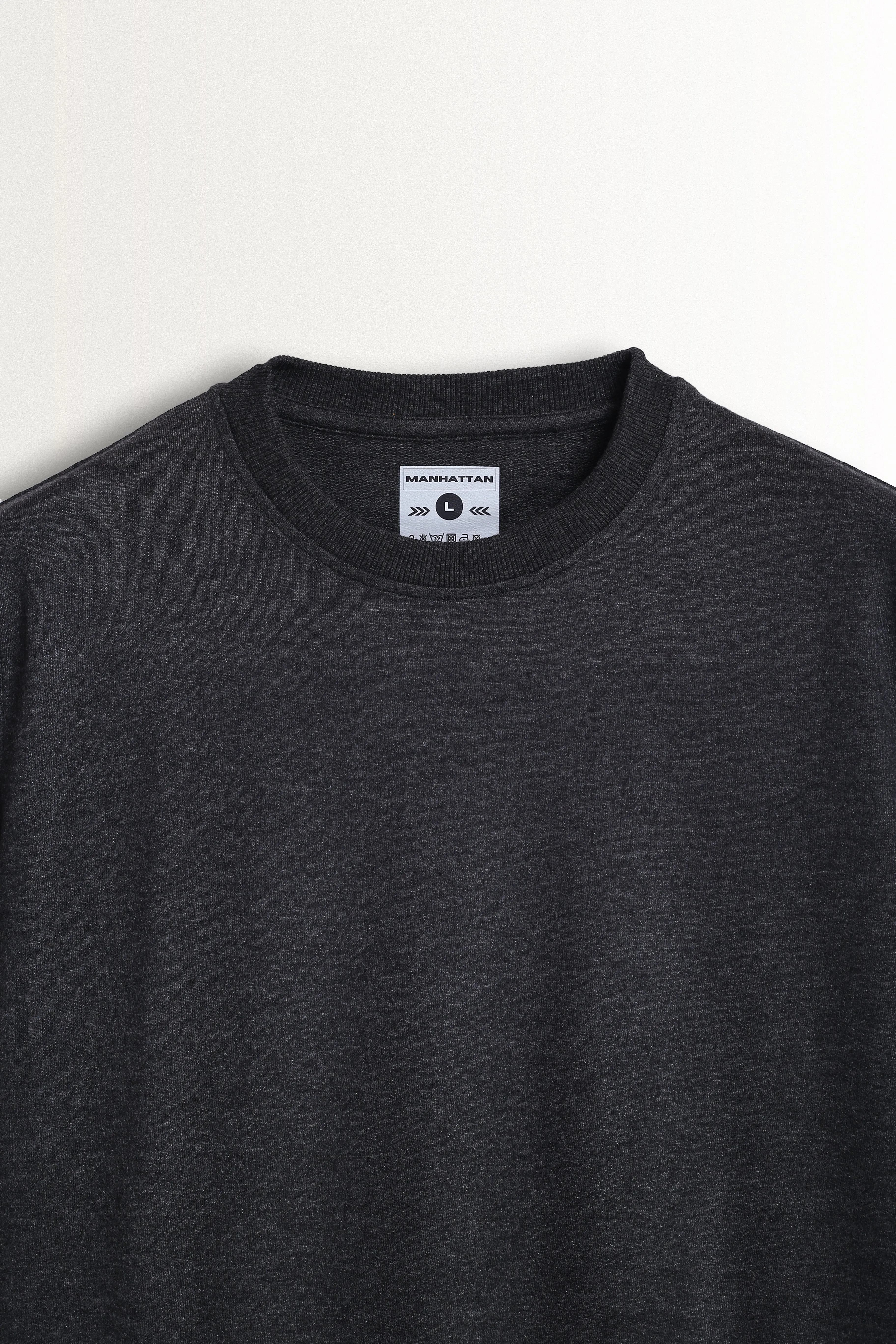 Sweatshirts Full Sleeve Unisex Charcoal Melange
