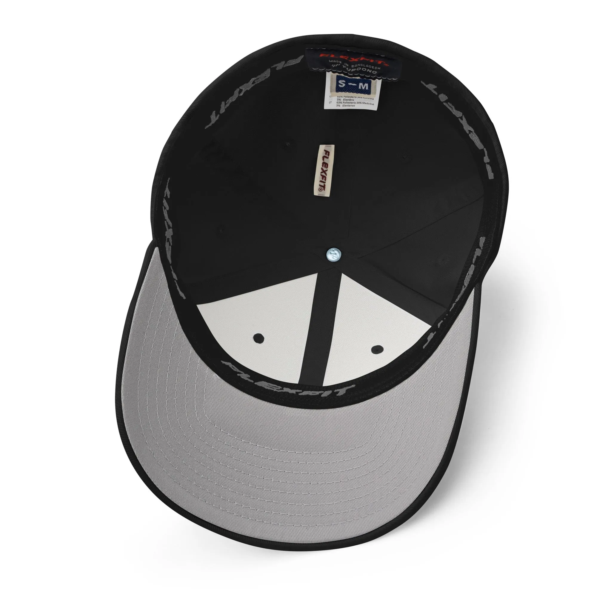 T Nation Structured Flexfit Cap - Black Logo