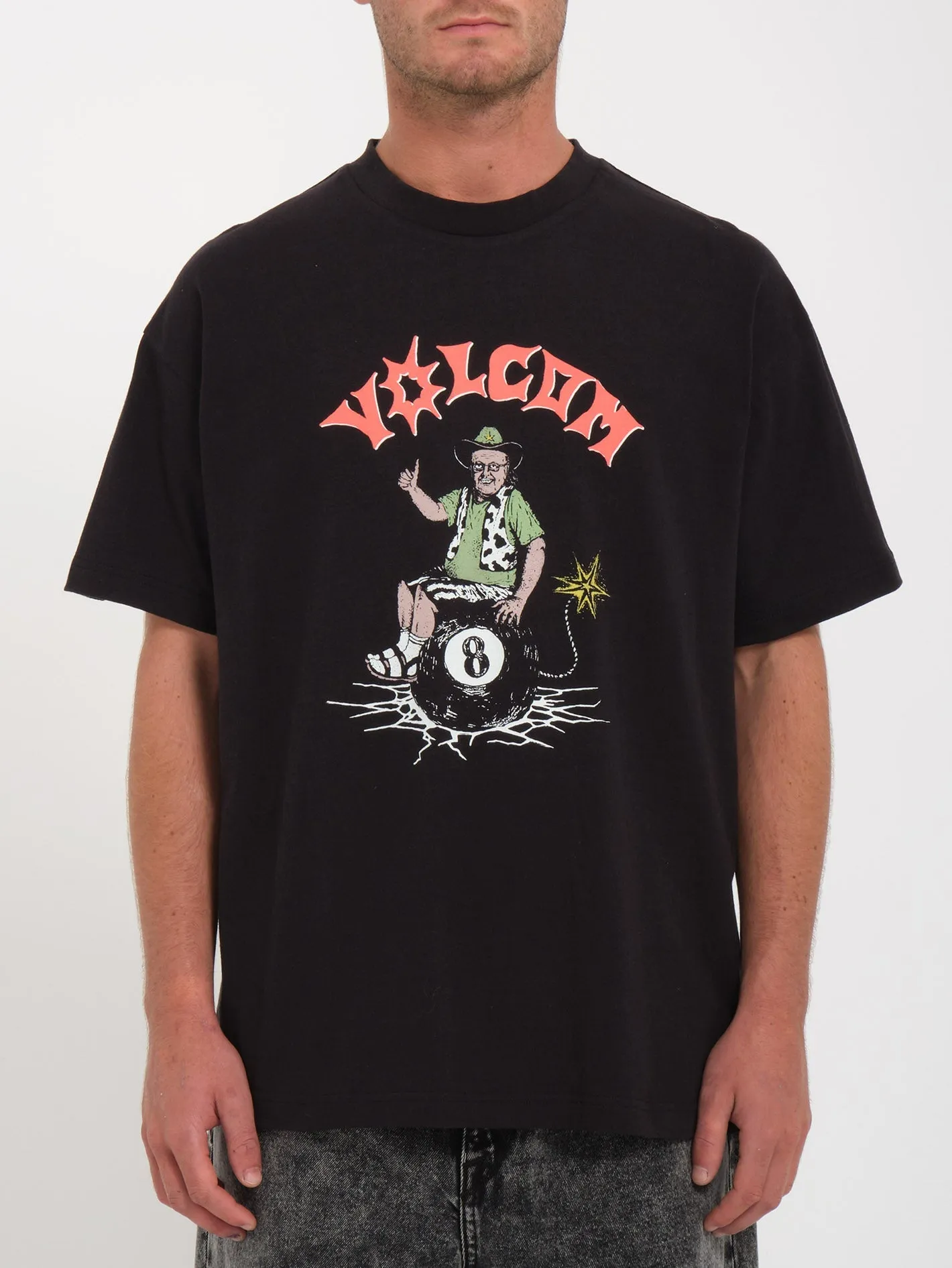T-shirt Last Shot - BLACK