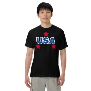 T Shirt, Men’s garment-dyed heavyweight t-shirt, USA T Shirt, Memorial Day T Shirt