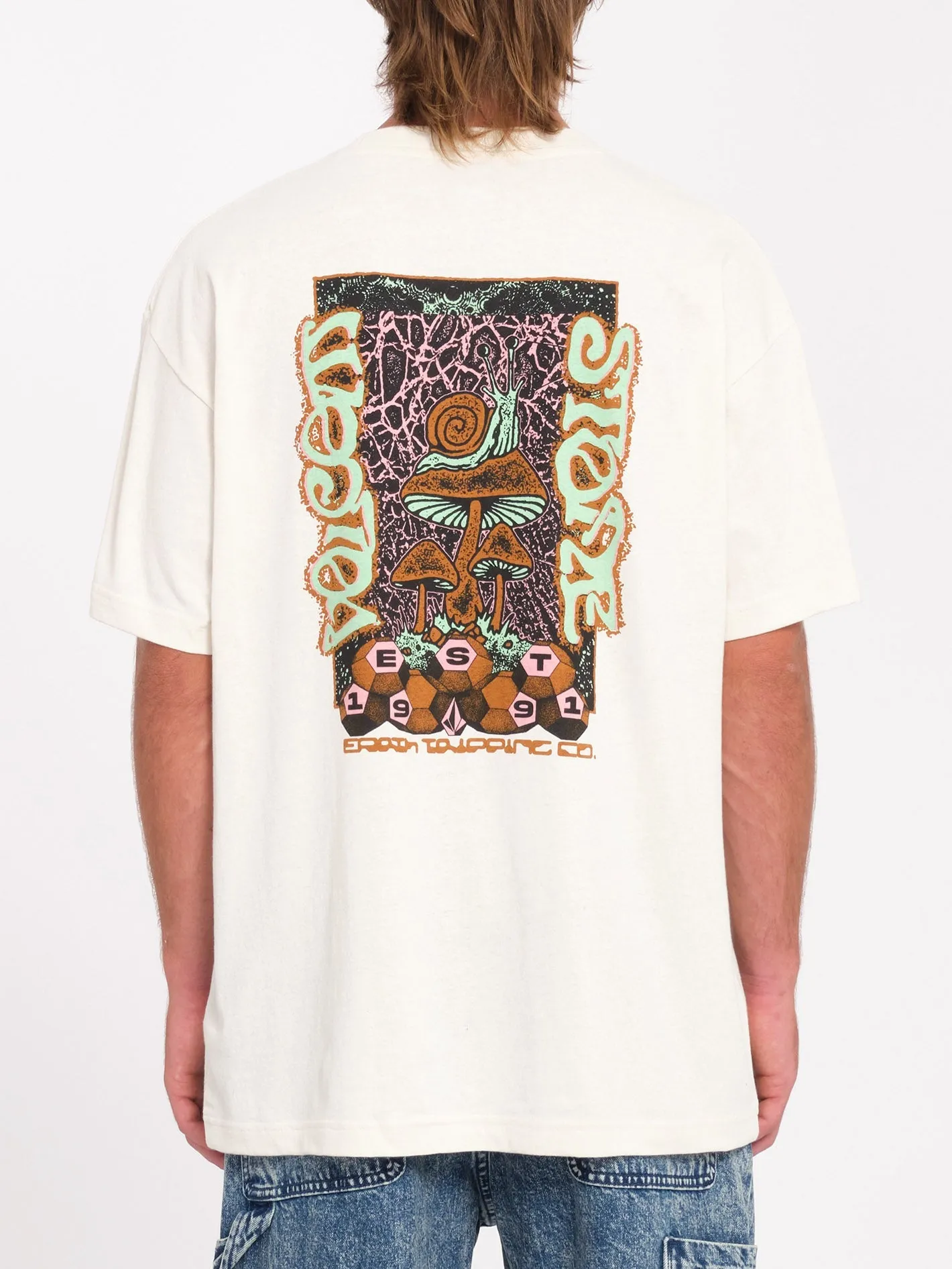 T-shirt Mindoor - DIRTY WHITE
