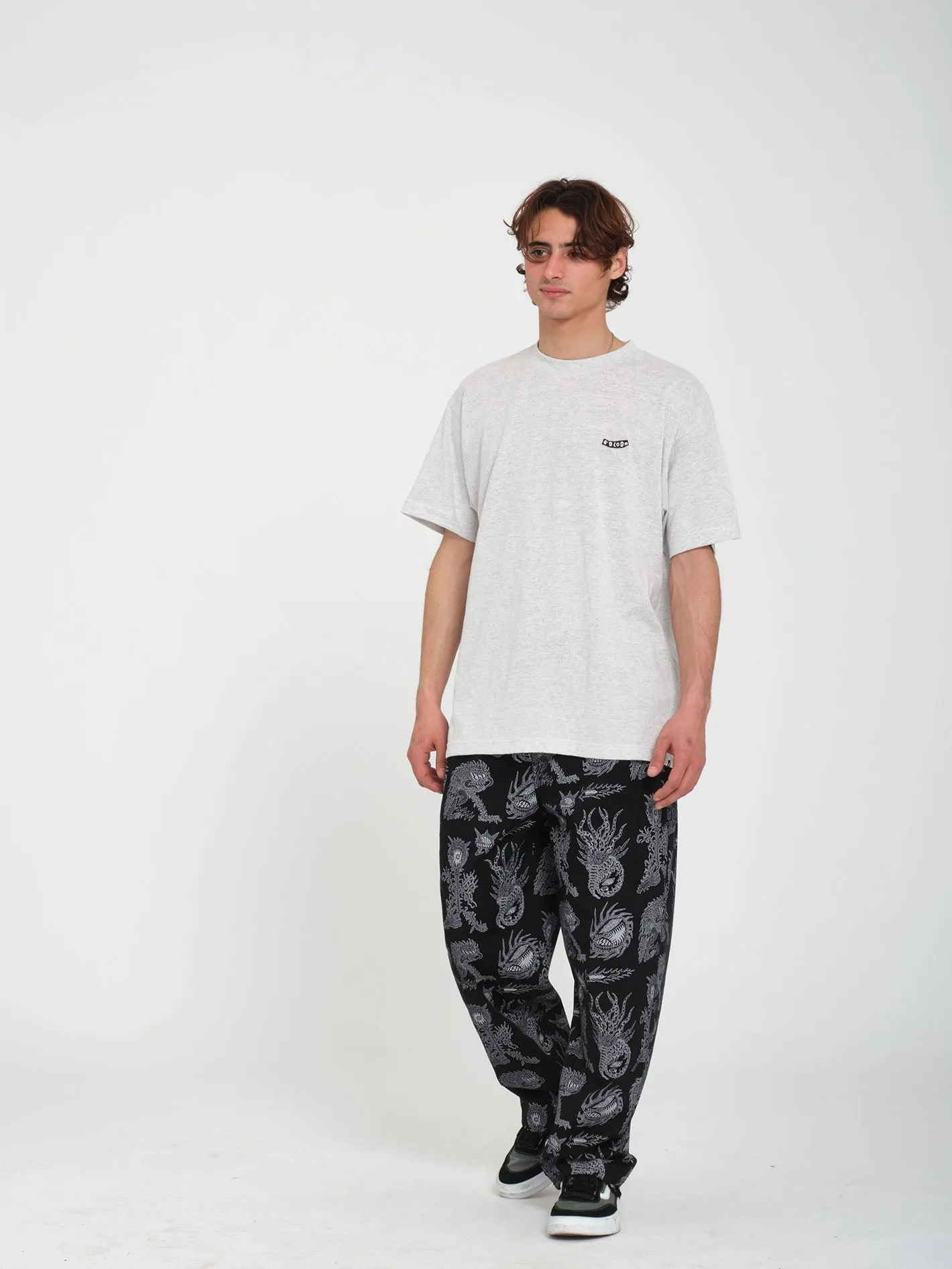 T-shirt Pistol Stone - BONE HEATHER