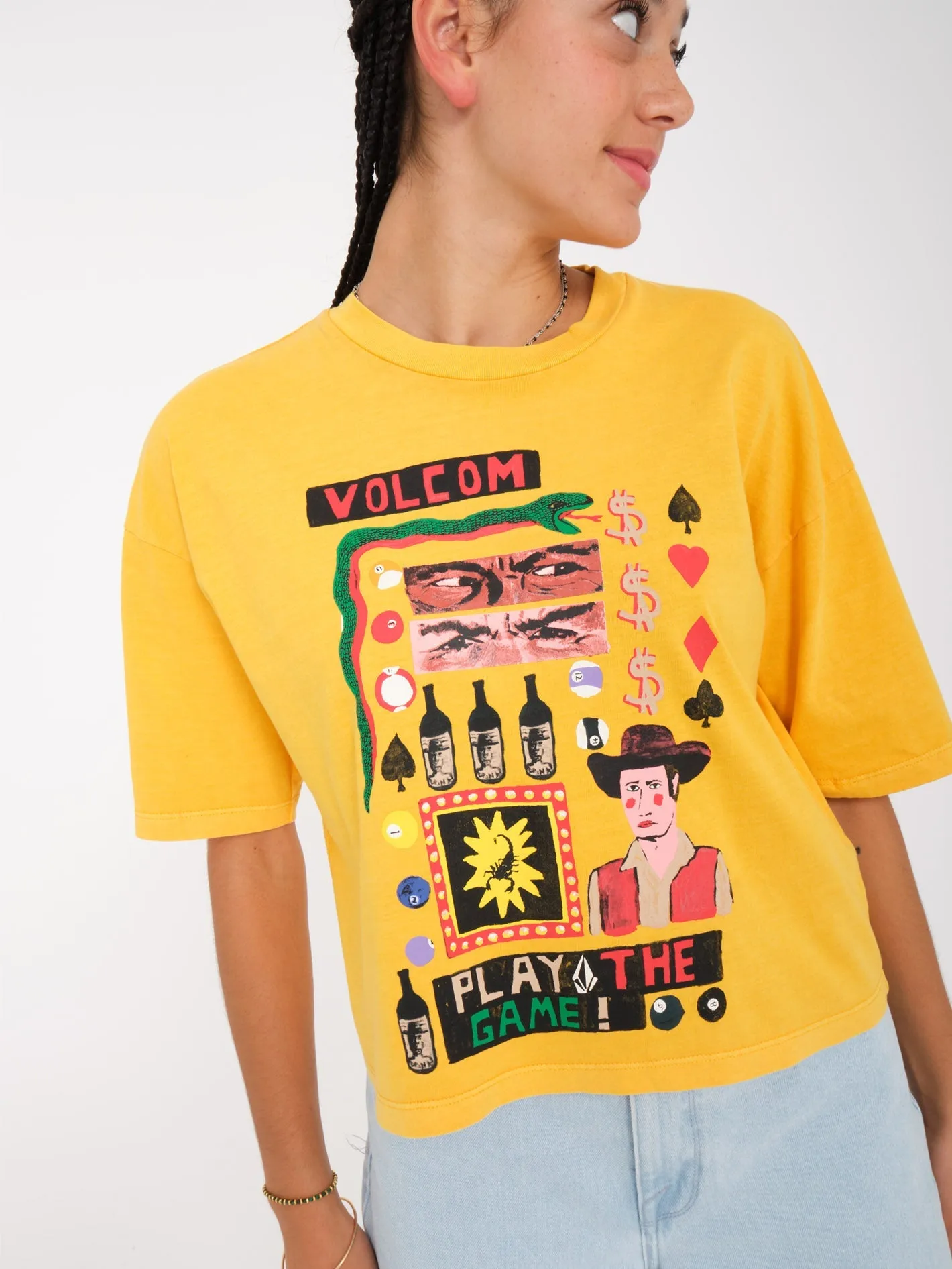 T-shirt Play The - CITRUS
