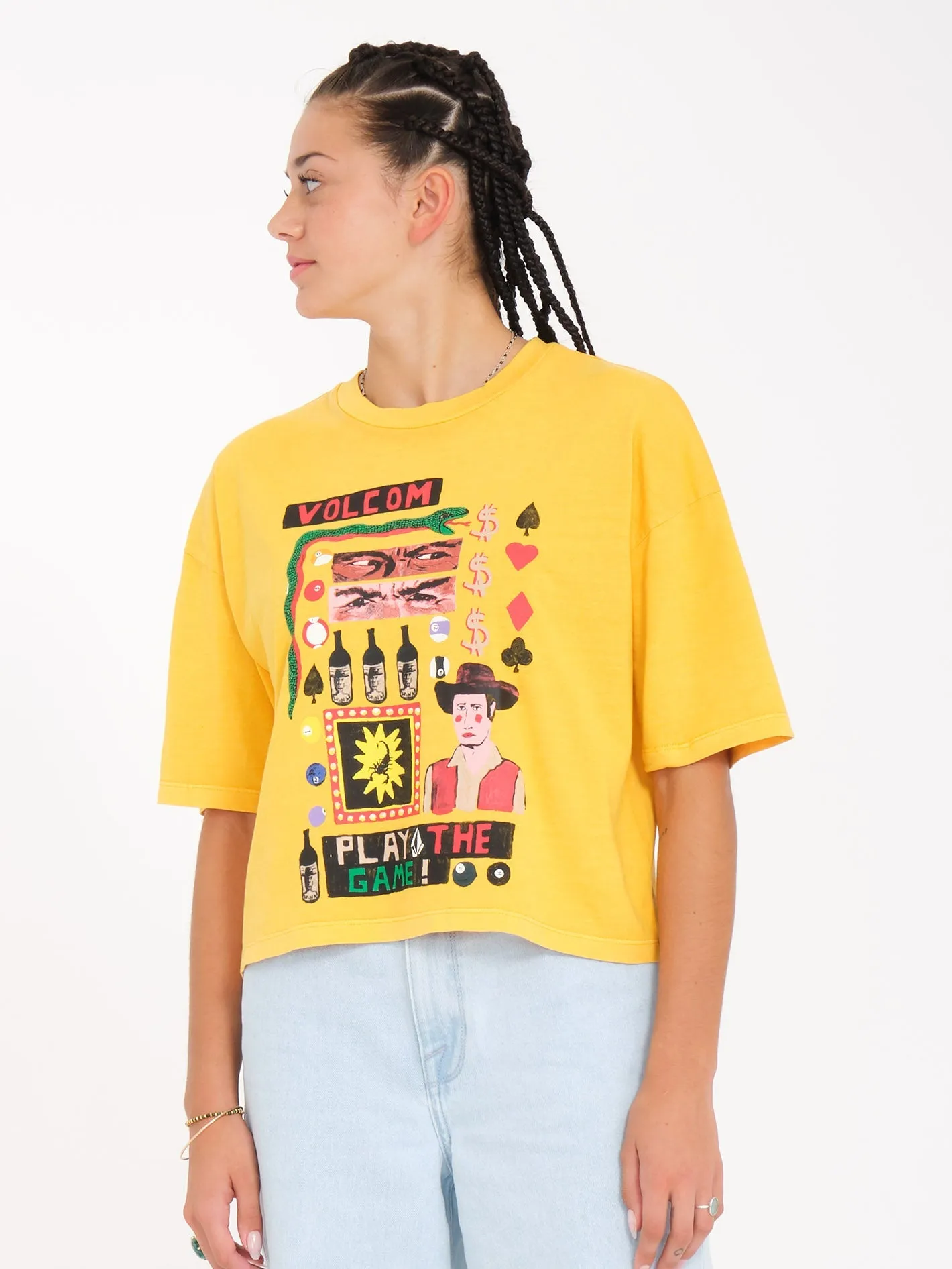 T-shirt Play The - CITRUS