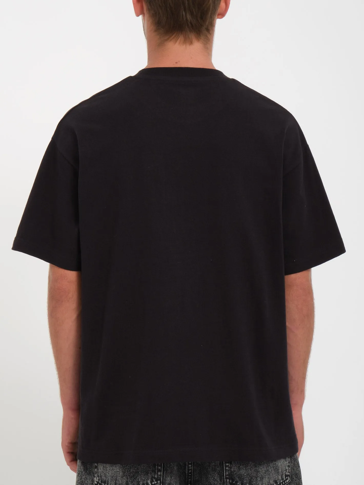 T-shirt Ripple Stone - BLACK